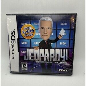 Jeopardy (Nintendo DS, 2010) Brand New Sealed